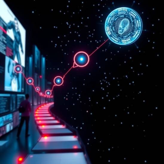 AI journey from initiation to success: a visual progression of innovation.